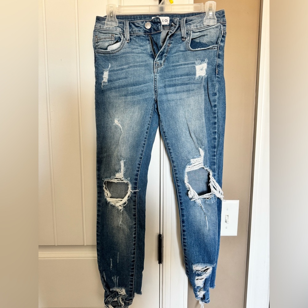 Cello Distressed Skinny Jeans sz 5
